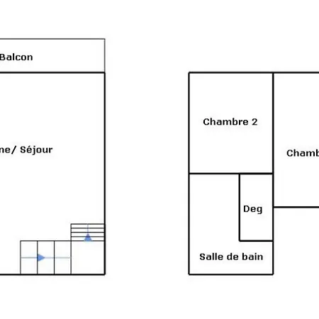 Apartment Magnifique Duplex Avec 2 Et Parking Gratuit